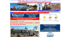 Desktop Screenshot of digitalsantotome.com.ar